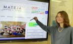 Mateja w programie "Aktywna tablica"