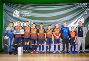 W dniach 10.12-12.12.2021r drużyna chłopców z SP 11 brała udział w Ogólnopolskim Turnieju „Futsal…