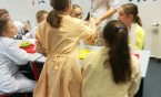 Klasa IVc  na warsztatach molekularnych