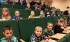Klasa 1a i 1a w Parku Tradycji na filmie „Kapitan Morten i królowa pająków” z projektu "Kinoszkoła"