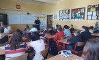 Prelekcja na temat bezpieczeństwa i odpowiedzialności karnej nieletnich oraz przemocy…