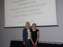 Gabriela Deja - Laureatka w Wojewódzkim Konkursie Przedmiotowym z Matematyki