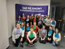 Uczniowie klas 4-6 w Sądzie Rejonowym