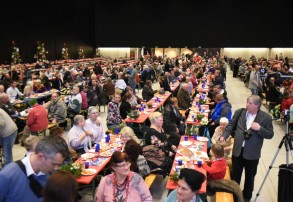 KLUB WOLONTARIUSZY ZS COGITO współorganizuje największą w regionie "Wigilię dla samotnych"