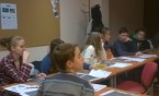 Młodzież  Gimnazjum Nr 3 w Powiatowym Urzędzie Pracy