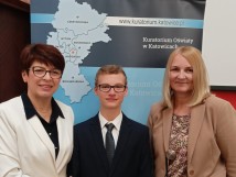 LAUREACI Z SP1 NA SPOTKANIU ZE ŚLĄSKIM KURATOREM OŚWIATY