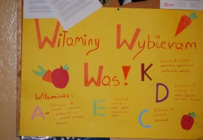 Dzień z witaminami w SP 13