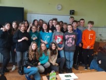 Nasza szkoła wzięła udział w programie "Lekcja z Temidą".