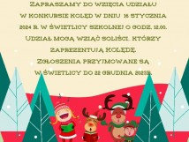 Konkurs kolęd - zapraszamy wszystkich!