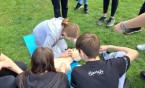 Korzystając z pogody, doskonalimy RKO i pomoc osobie nieprzytomnej na świeżym powietrzu 