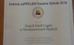 "Dobrze zaPROJEKTowana Szkoła 2019" to Cogito