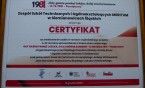Certyfikat dla ZSTiO „Meritum” – „Gdy gaśnie pamięć ludzka, dalej mówią kamienie – 13 grudnia…