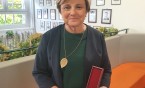 Złoty Medal za Zasługi dla p. Doroty Cichos - ZSTiO Meritum