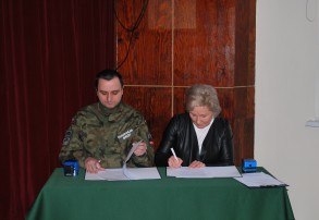 I LO podpisało porozumienie z Fundacją "Grot"