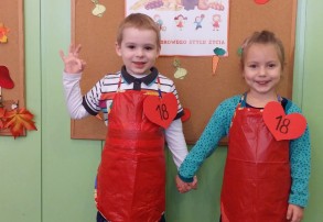 XIV Konkurs Platyczno - Zdrowotny pt. Stoliczku nakryj się"- dzieci z P18