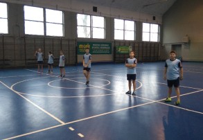 Minipiłka ręczna chłopców- drużyna SP13