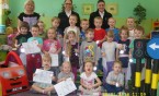 2016.01.20 - Zajęcia o bezpieczeństwie z udziałem Straży  Miejskiej  w grupie Zajączków