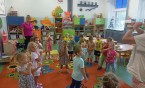 Pierwsze dni "Sarenek" w przedszkolu 