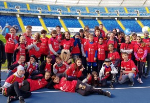 SP3 - Lekkoatleci Trójki na Stadionie Śląskim