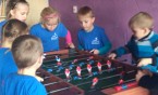 „Boisko piłkarskie” w świetlicy