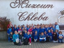Uczniowie klas trzecich w Muzeum Chleba
