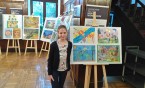 Trzy kolory-laureaci konkursu plastycznego