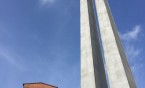 Uczniowie klasy I  GM nr 5 w Śląskim Centrum Wolności i Solidarności