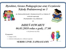 Serdecznie zapraszamy na Dzień Otwarty