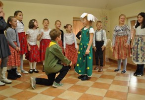 Świetliki z SP 6 w Domu Pomocy Społecznej