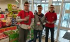 Wolontariusze z ZS2 w akcji "Tak, pomagam!"