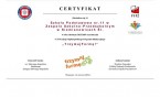 Nasza Szkoła otrzymała certyfikat programu "Trzymaj formę"