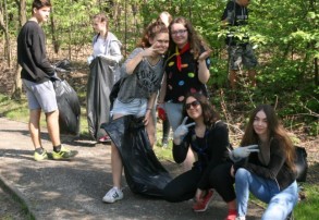 Mateja, Gimnazjum nr 3 i SP 1 w ekologicznym trio, czyli sprzątamy świat!