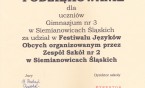 Na Festiwalu Języków Obcych