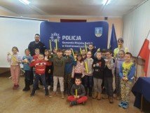 2a z wizytą w siemianowickiej komendzie