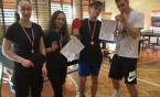 Matejkowskie złoto i brąz w Mistrzostwach Siemianowic w Tenisie Stołowym