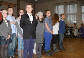 III A z SP 1 - spotkanie z Seniorami