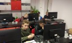 Klasa VII Szkoły Podstawowej nr 4 na warsztatach ROBOTYKI i FIZYKI w Pałacu Młodzieży