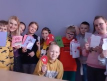 Walentynki w klasie 4a.