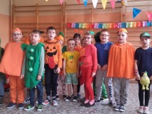 Bal  owocowo - warzywny  pn. "Chcesz być zdrów jak ryba, jedz owoce  i warzywa!!!" 