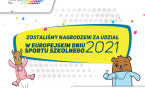 Nagroda specjalna dla Szkoły Podstawowej nr 4 za udział w Europejskim Dniu Sportu Szkolnego 2021…