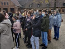 Wycieczka klas ósmych do Miejsca Pamięci i Muzeum Auschwitz-Birkenau