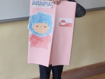 Podsumowaniem omawianej lektury w klasie 3a- Anaruk chłopiec z Grenlandii,było samodzielne…