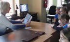 Lekcja biblioteczna z Lolkiem