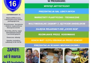 DZIEŃ OTWARTY W SP NR 16- BAŃGÓW