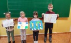 Prace uczniów 1b na konkurs "Moja Eko-Rodzina". Jest moc!