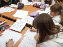 Kaligrafia, czyli warsztaty u P. Jabłońskiej