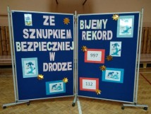,,ZE SZNUPKIEM BEZPIECZNI W DRODZE”