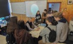 Klasa VIIIa i VIIIc Szkoły Podstawowej nr 4 z wizytą w ZSTiO „MERITUM”