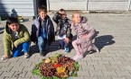 Przyrodnicze mandale w wykonaniu dzieci z klasy 1b 