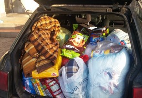 Efekty zbiórki na rzecz Schroniska dla zwierząt w Chorzowie w Przedszkolu Nr 18